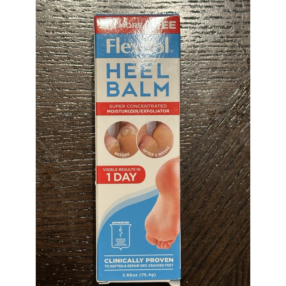 Flexitol Heel Balm New In Box Foot Cream‎ For Dry Cracked Skin Sealed New